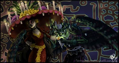 Xibalba x La Muerte I’ve seen The Book of Life... - Painting Dragon ...