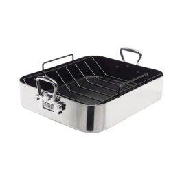 Amazon.com | Bialetti Extra-Large Roast Pan with Rack: Home & Kitchen ...