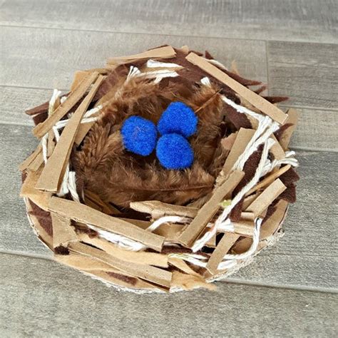 Bird Nest Fine Motor Science Activity for Preschoolers | AllFreeKidsCrafts.com