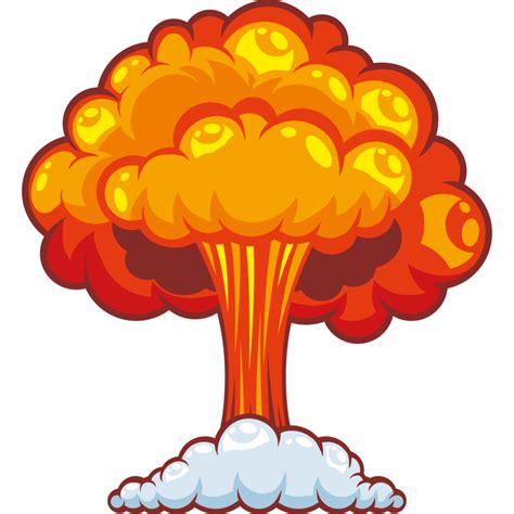 explosion nuclear bomb 24090601 PNG