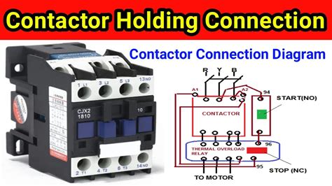 Magnetic Contactor Wiring Diagram Three Phase