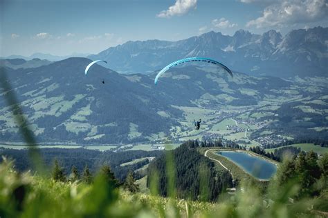 Flight over the Hahnenkamm