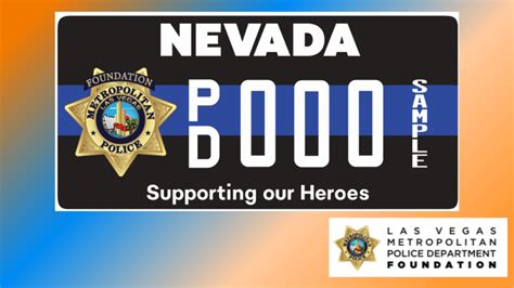 New License Plate Benefits Las Vegas Metropolitan Police Department Foundation - Non-Profit News ...