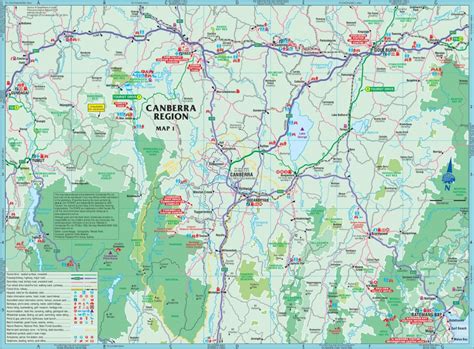 Printable Map Of Canberra - Printable Maps