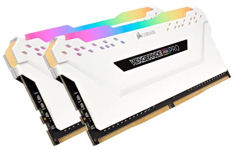 VENGEANCE® RGB PRO 32GB (4 x 8GB) DDR4 DRAM 3600MHz C18 Memory Kit — White