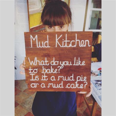 Mud kitchen wooden sign | Mud kitchen, Wooden signs, Mud cake