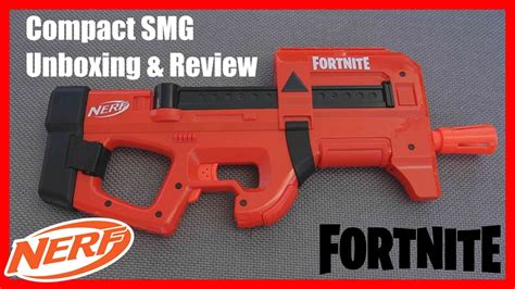 Nerf Fortnite Compact SMG Unboxing & Review (A Collector's Viewpoint ...