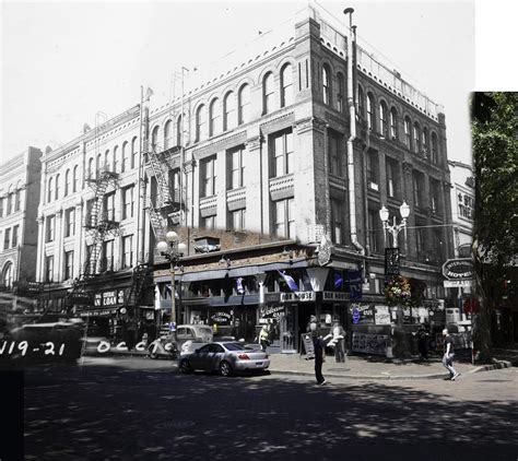 Interurban Hotel, Seattle, 1937 and 2016 | This was where Do… | Flickr