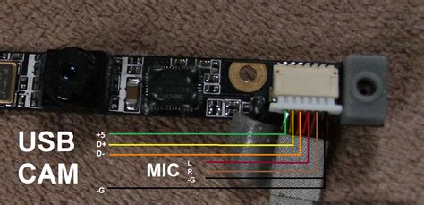 usb - Reusing Webcam and Monitor from old laptop - Electrical ...