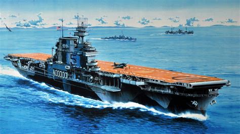 Download Warship Aircraft Carrier Military USS Yorktown (CV-5) Image