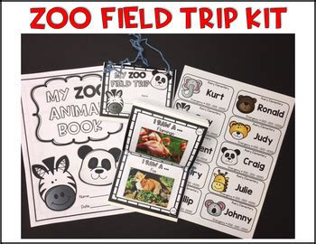 Zoo Field Trip by Carrie Lutz | Teachers Pay Teachers