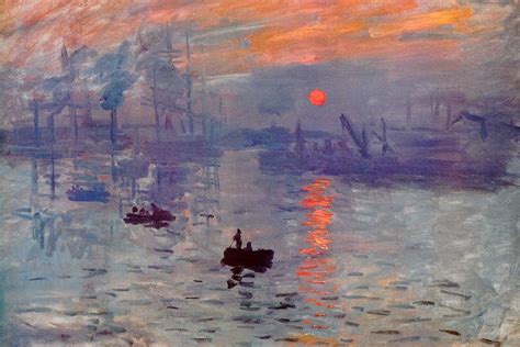 Sunrise Impression Canvas Wall Art by Claude Monet — iCanvas | Monet ...