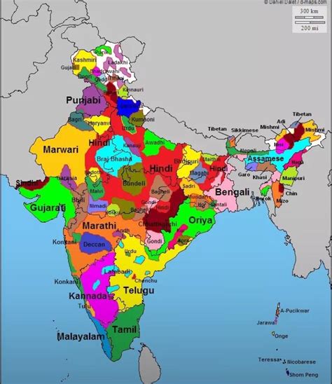 India Language Map - Get Latest Map Update