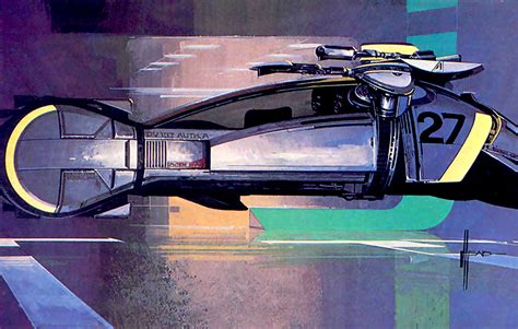 lostconcept - Blade Runner concept art by Syd Mead