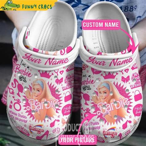 Barbie In The Pink Shoes Personalized Crocs - Discover Comfort And Style Clog Shoes With Funny Crocs