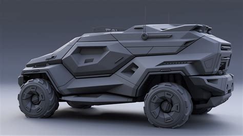 We Want This Crazy Doomsday Armortruck Study Made Right Now | Carscoops ...