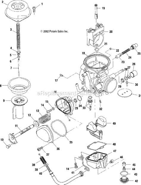 2004 Polaris Ranger 500 Parts Diagram | Reviewmotors.co