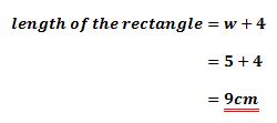 Find the dimensions of a rectangle