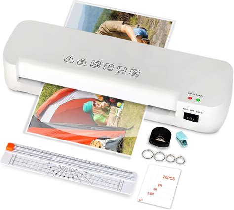 A4 Laminator, Quick Warm-Up, Fast Laminating, 4 in 1 Laminator Machine ...