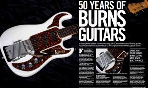 Burns Guitars Reviews & Articles