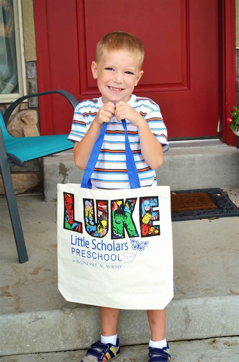 Smile Like You Mean it: Luke started Preschool