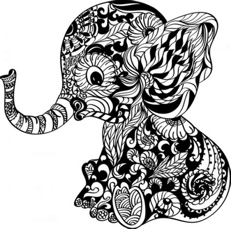 Picture #84184 - elephant png mandala | Mandala tiere, Mandala elefant ...