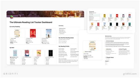 The Best Notion Reading List Templates (Book Trackers & More) | Gridfiti