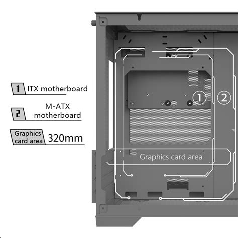 Atx/micro-atx Pc Case Pc Gaming Rgb Fan Computer Case & Pc Towers Atx ...