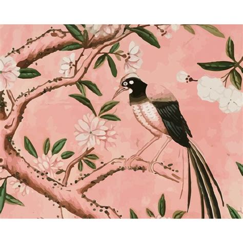 Magnolia Mural | Magnolia wallpaper, Chinoiserie art, Retro wallpaper