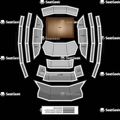 Awesome Kauffman Center Seating Chart with rows - Seating Chart