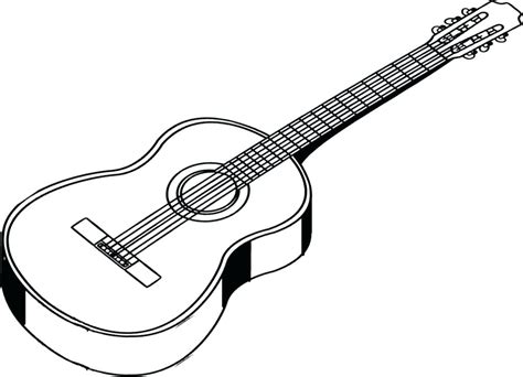 Dibujos de Guitarra para colorear e imprimir– ColoringOnly.Com