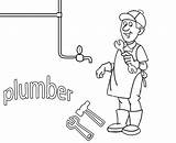 Happy Plumber coloring page  Download Print Or Color Online For Free sketch template