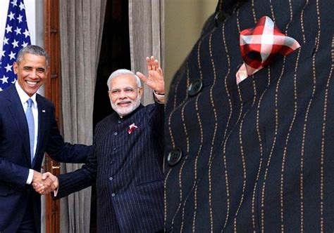 Modi's latest style: Suit with his own name stripes