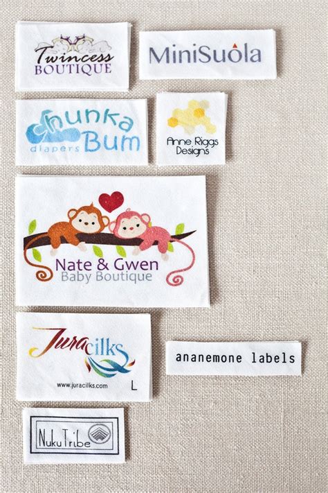 Custom Clothing Labels personalized sewing labels by ananemone