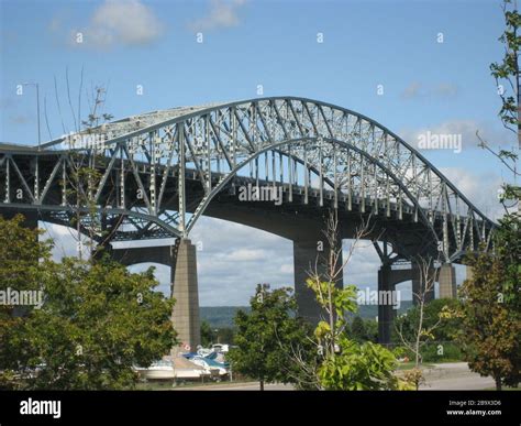 Burlington skyway bridge hi-res stock photography and images - Alamy