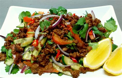 Minced Beef Warm Salad | Warm salad, Healthy eating, Salad