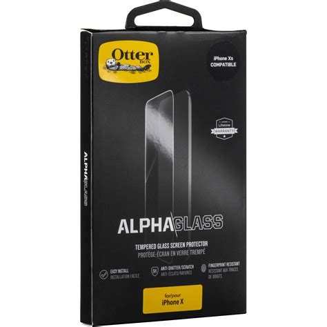 OtterBox Alpha Glass Screen Protector for iPhone X/Xs 77-59675