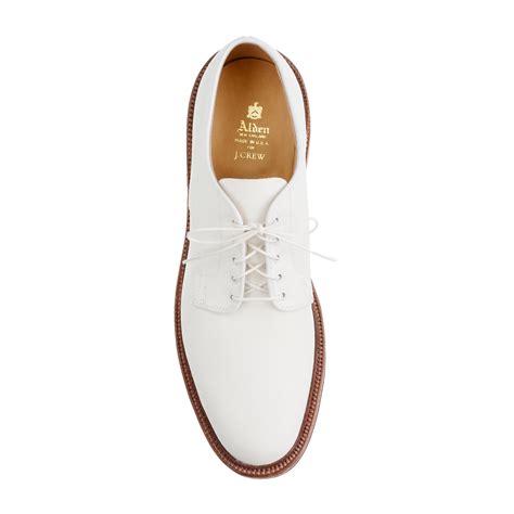 Alden Suede Bucks in White for Men - Lyst