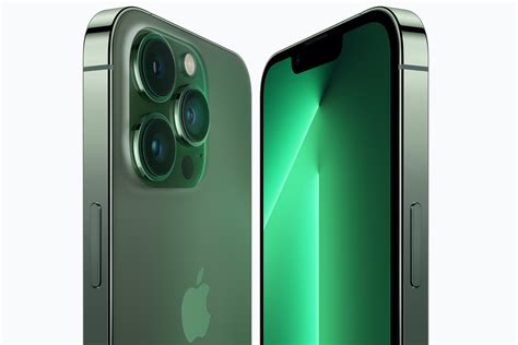 The iPhone 13 and iPhone 13 Pro now in stunning green finishes - Seoul ...