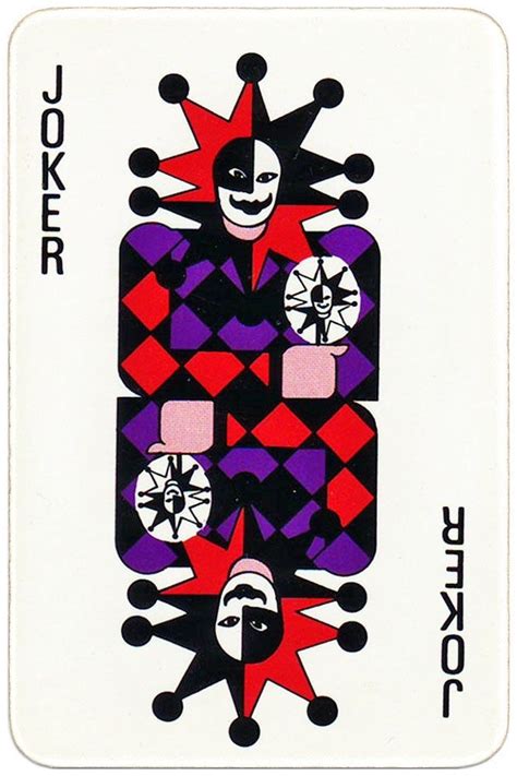 #PlayingCardsTop1000 ArtDeco style cards by Owen King Printers Australia Joker | Playing cards ...