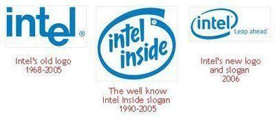 Old Intel Logo - LogoDix