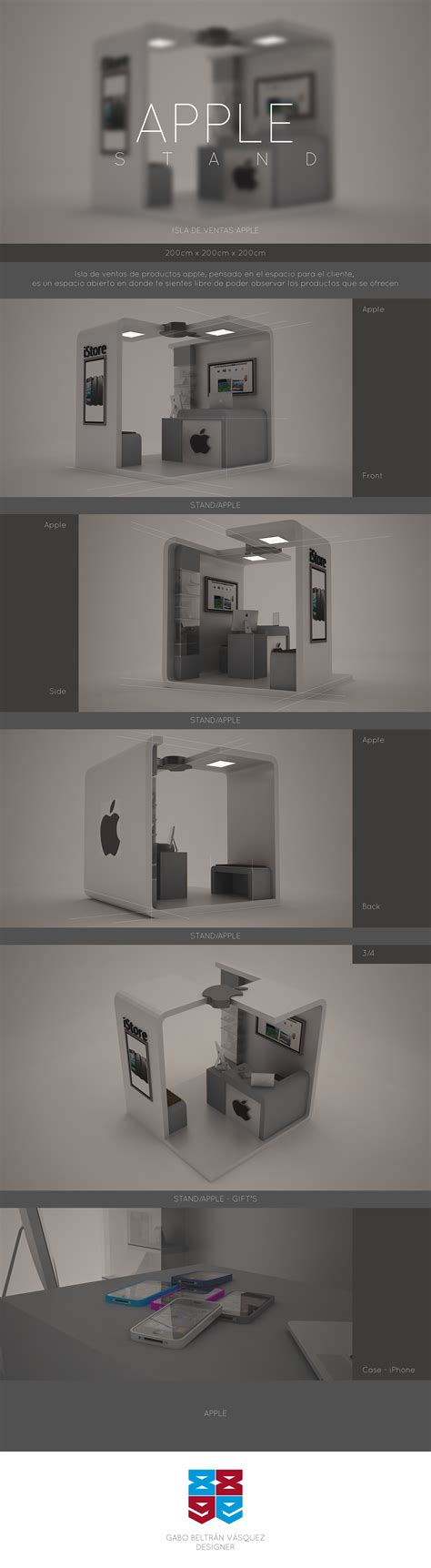 APPLE Stand on Behance