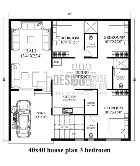 Discover Stunning 1400 Sq Ft House Plans 3D - Get Inspired Today!