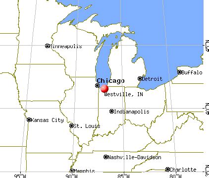 Westville, Indiana (IN 46391) profile: population, maps, real estate, averages, homes ...