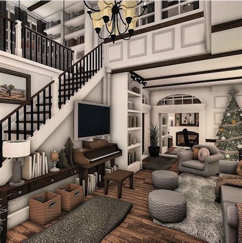 40 Best Bloxburg Living Room Ideas (Credit @thymen_builds) | House decorating ideas apartments ...