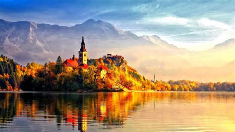 Autumn Church Wallpapers - Wallpaper Cave