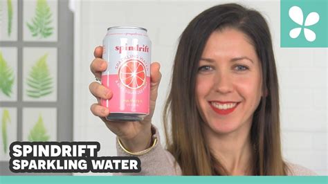 Spindrift Preservative Free Sparkling Water with Real Fruit Review - YouTube