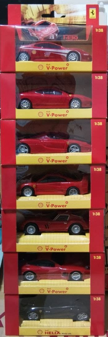 Shell Ferrari toy car collections, Hobbies & Toys, Toys & Games on ...