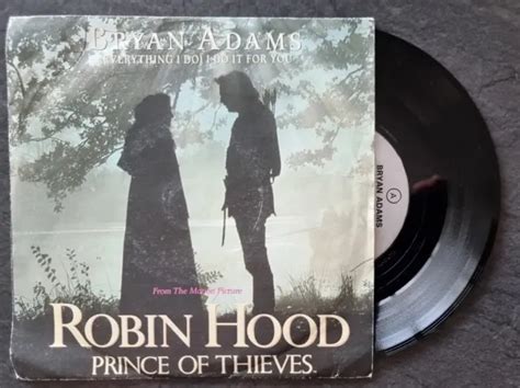 BRYAN ADAMS - Robin Hood Prince Of Thieves - EX/VG 7" Vinyl Single ...