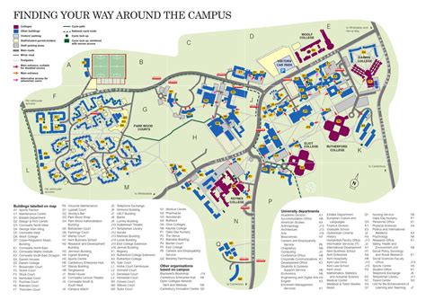 University of Kent Canterbury campus map and travel guide 2012 by University of Kent - Issuu